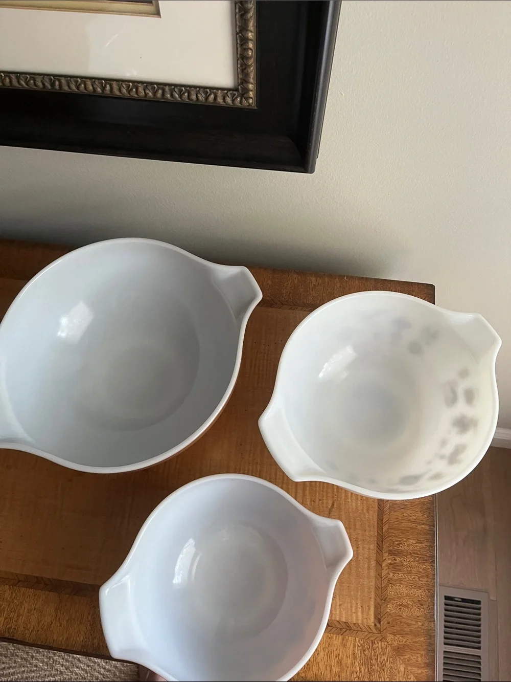 Better hurry! Vintage Pyrex-Style Mixing Bowls Set. I’m moving soon!